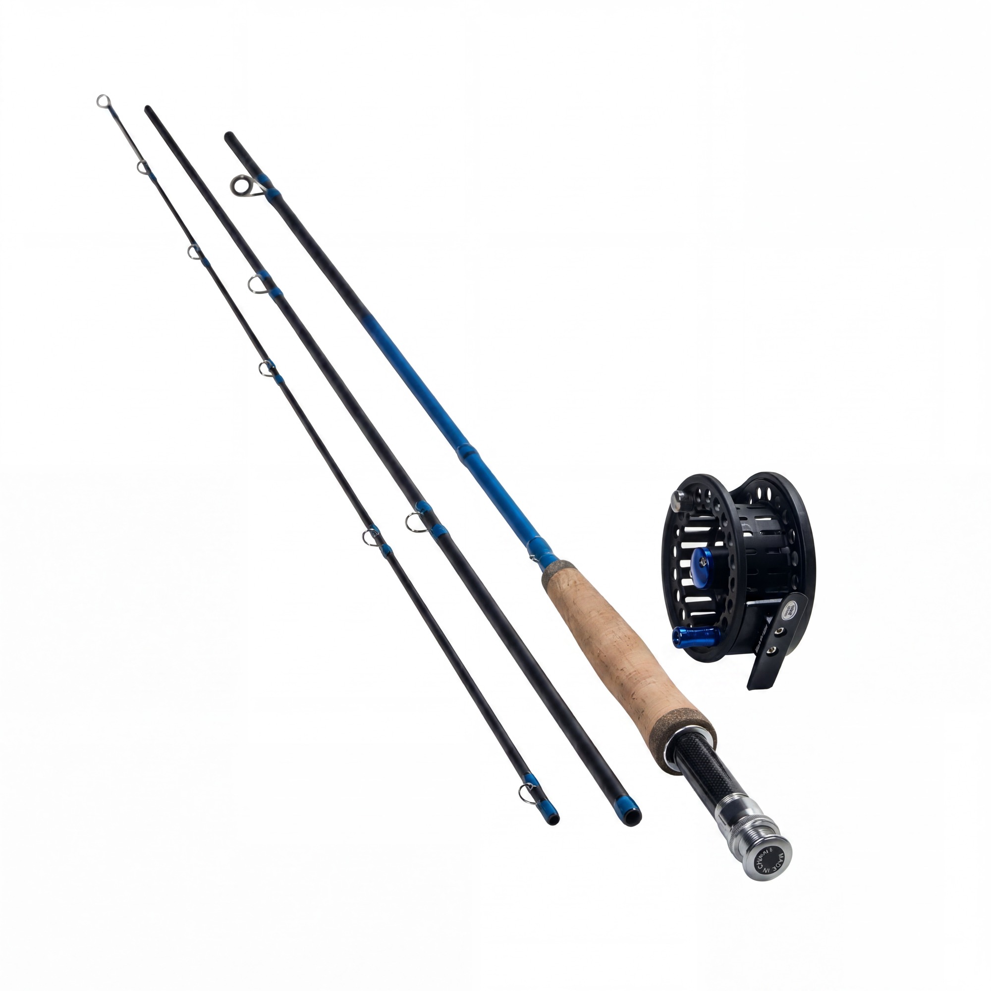 Fly fishing rod and reel kit